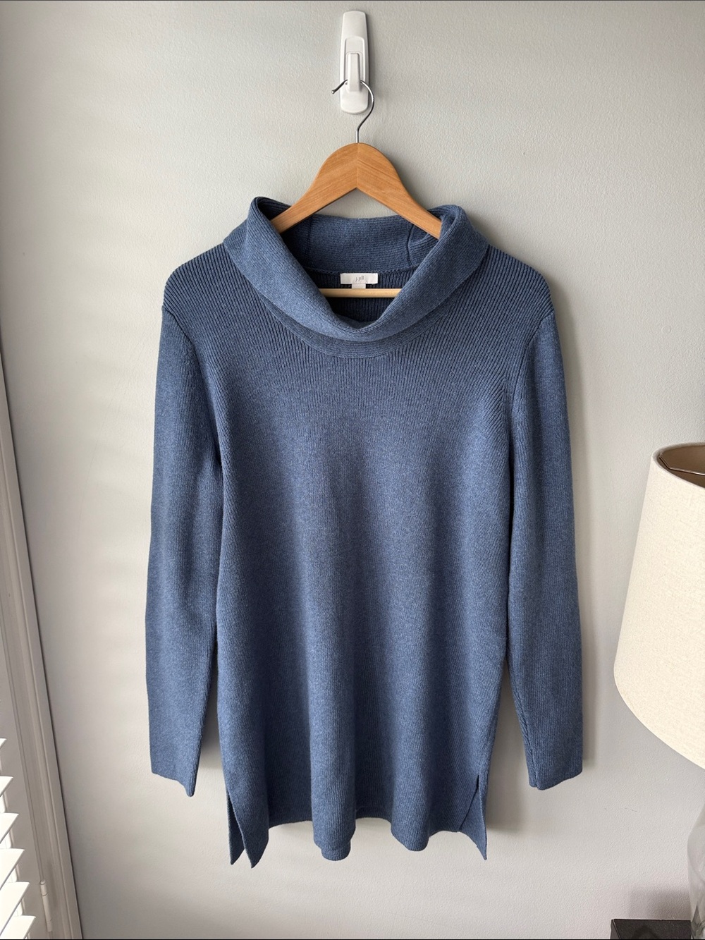 J. Jill Oversized Textured Cowl-neck Sweater